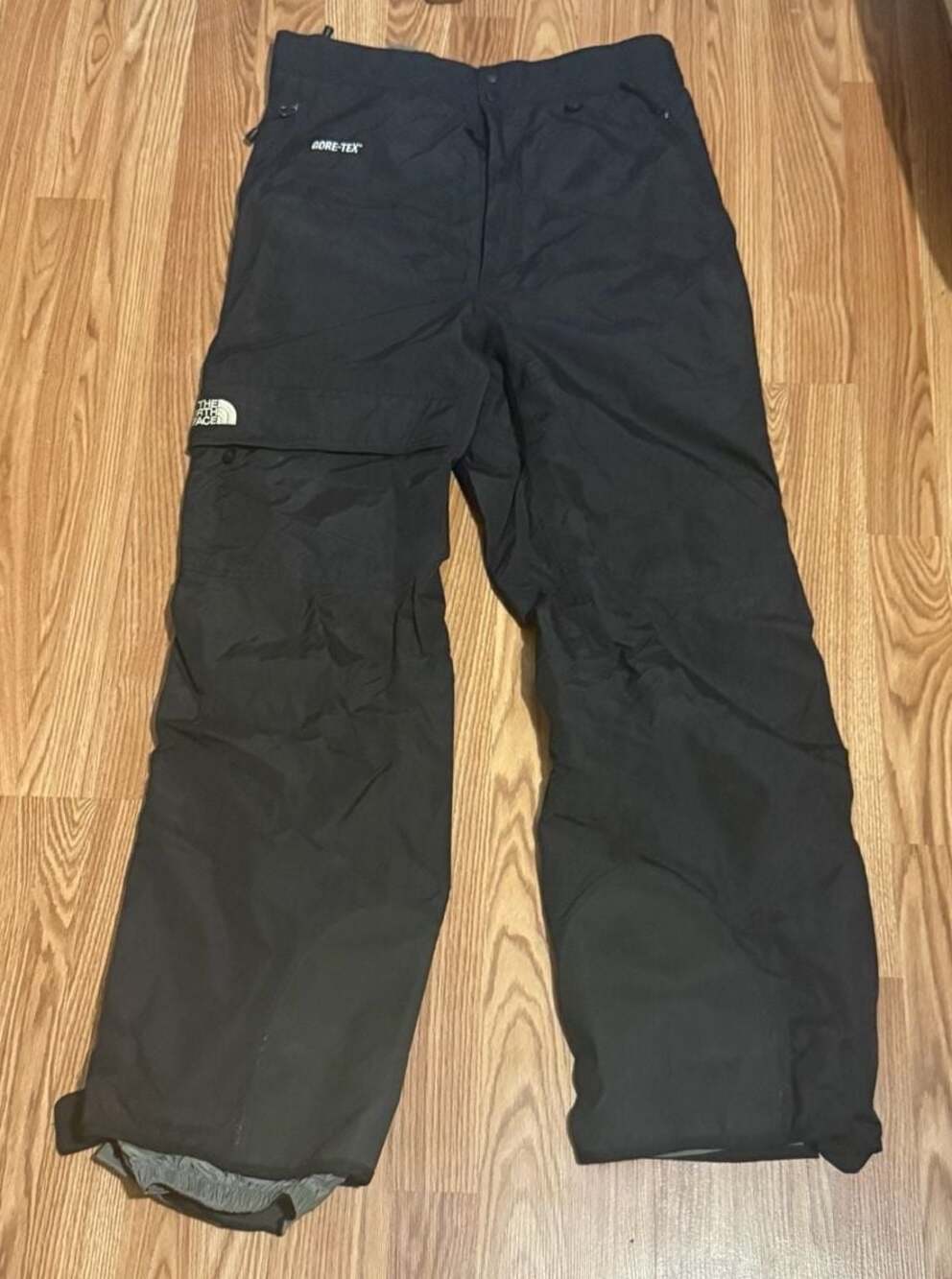 The North Face Men's Black Gore-Tex Ski Snowboard Winter Pants XL
